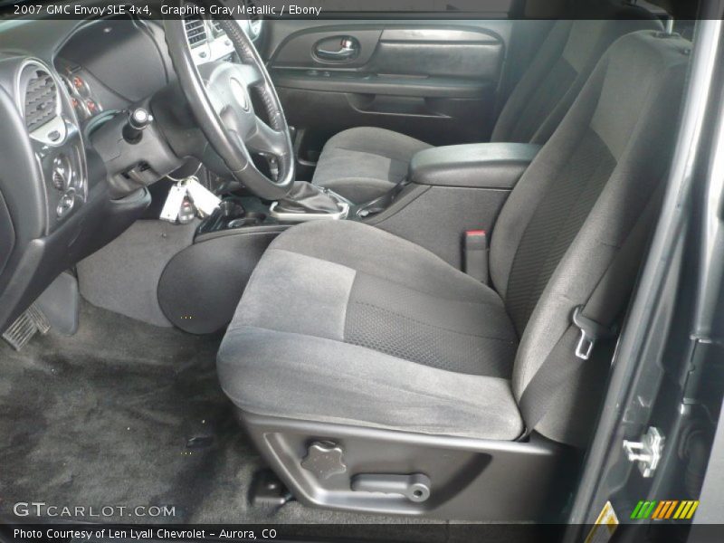 Graphite Gray Metallic / Ebony 2007 GMC Envoy SLE 4x4