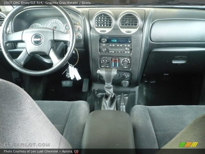 Graphite Gray Metallic / Ebony 2007 GMC Envoy SLE 4x4