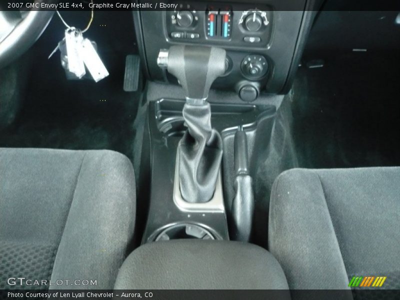 Graphite Gray Metallic / Ebony 2007 GMC Envoy SLE 4x4
