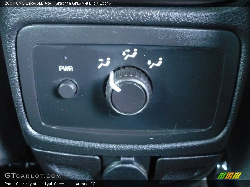 Graphite Gray Metallic / Ebony 2007 GMC Envoy SLE 4x4