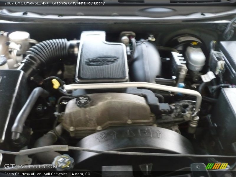 Graphite Gray Metallic / Ebony 2007 GMC Envoy SLE 4x4