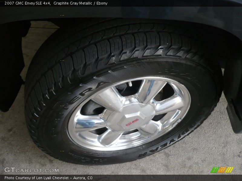 Graphite Gray Metallic / Ebony 2007 GMC Envoy SLE 4x4