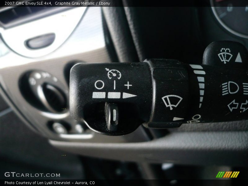 Graphite Gray Metallic / Ebony 2007 GMC Envoy SLE 4x4