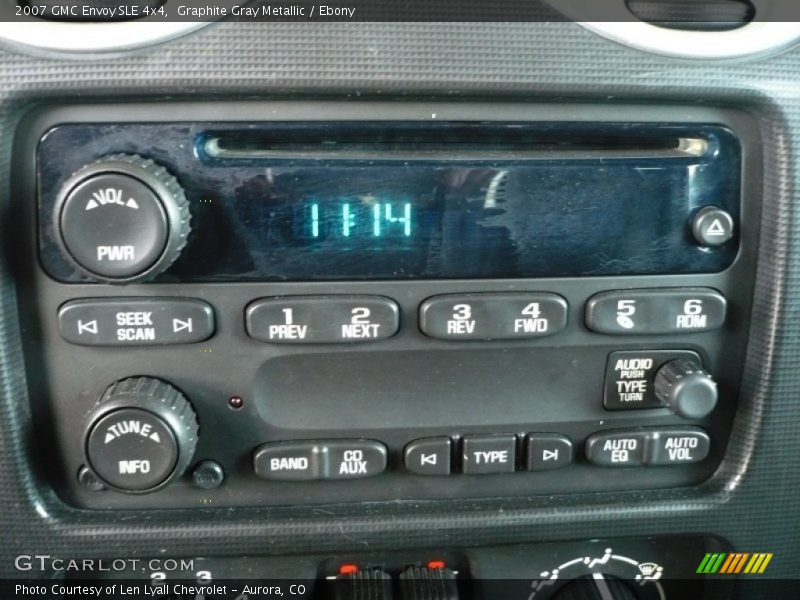 Graphite Gray Metallic / Ebony 2007 GMC Envoy SLE 4x4