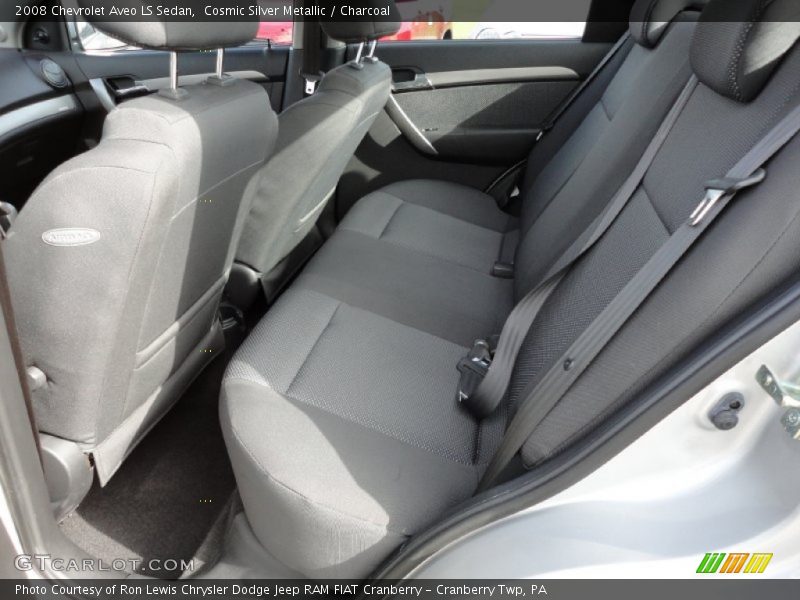 Cosmic Silver Metallic / Charcoal 2008 Chevrolet Aveo LS Sedan
