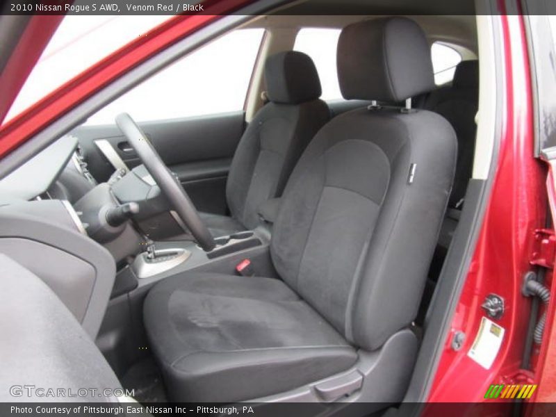 Venom Red / Black 2010 Nissan Rogue S AWD