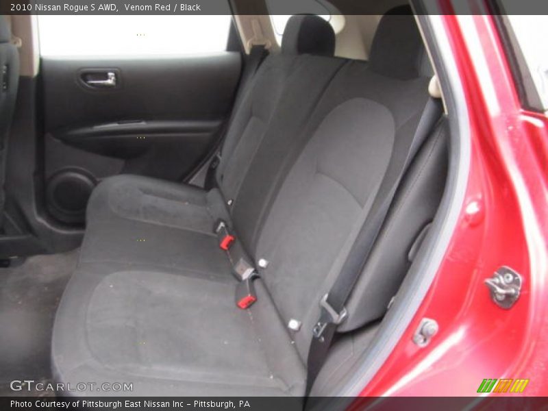 Venom Red / Black 2010 Nissan Rogue S AWD