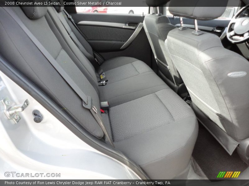 Cosmic Silver Metallic / Charcoal 2008 Chevrolet Aveo LS Sedan