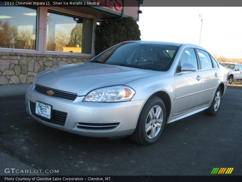 Silver Ice Metallic / Neutral 2010 Chevrolet Impala LS
