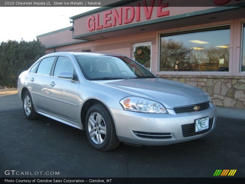 Silver Ice Metallic / Neutral 2010 Chevrolet Impala LS