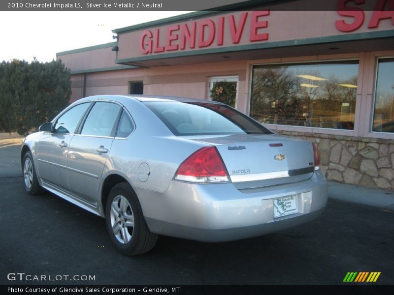 Silver Ice Metallic / Neutral 2010 Chevrolet Impala LS