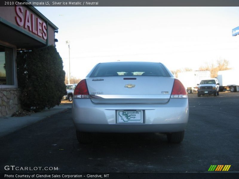 Silver Ice Metallic / Neutral 2010 Chevrolet Impala LS