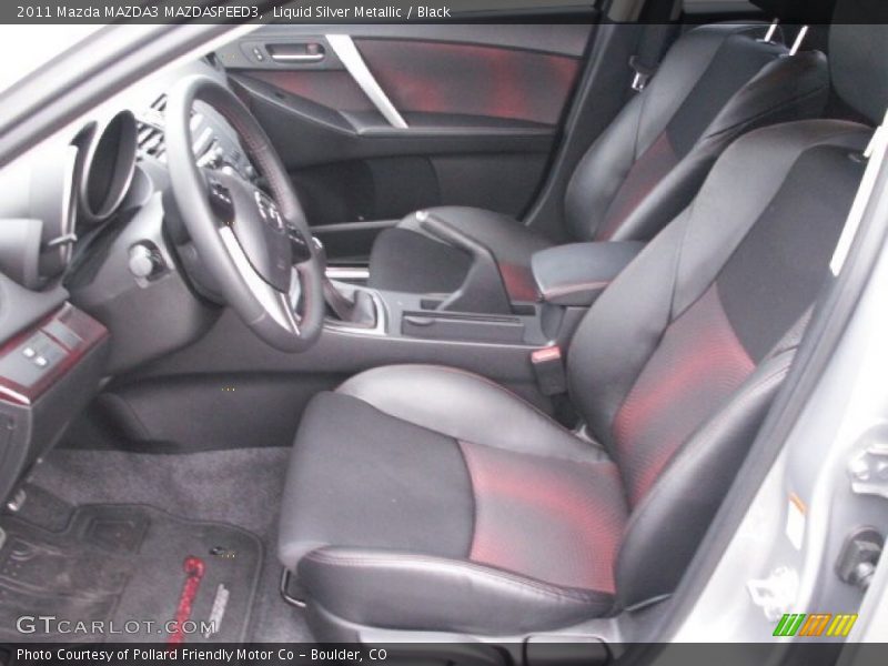  2011 MAZDA3 MAZDASPEED3 Black Interior