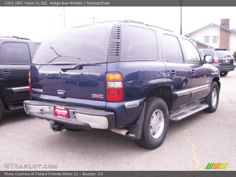 Indigo Blue Metallic / Neutral/Shale 2002 GMC Yukon XL SLE