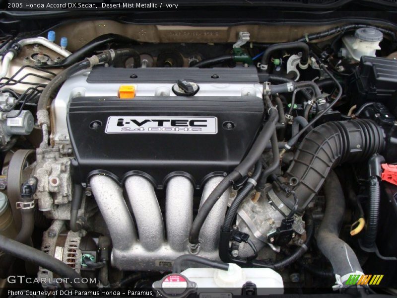  2005 Accord DX Sedan Engine - 2.4L DOHC 16V i-VTEC 4 Cylinder
