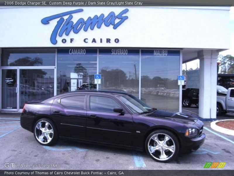 Custom Deep Purple / Dark Slate Gray/Light Slate Gray 2006 Dodge Charger SE