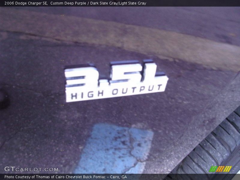 Custom Deep Purple / Dark Slate Gray/Light Slate Gray 2006 Dodge Charger SE