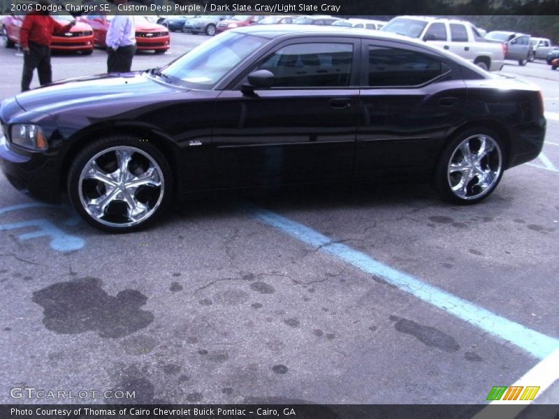 Custom Deep Purple / Dark Slate Gray/Light Slate Gray 2006 Dodge Charger SE