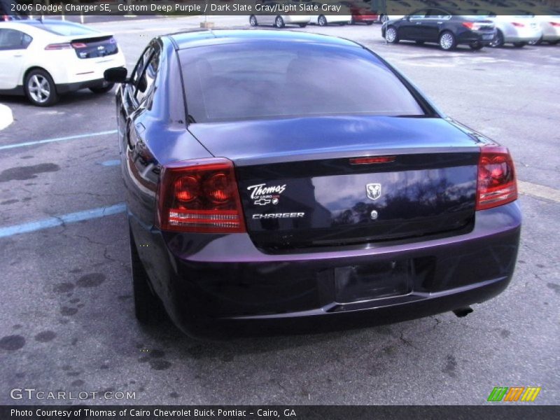 Custom Deep Purple / Dark Slate Gray/Light Slate Gray 2006 Dodge Charger SE