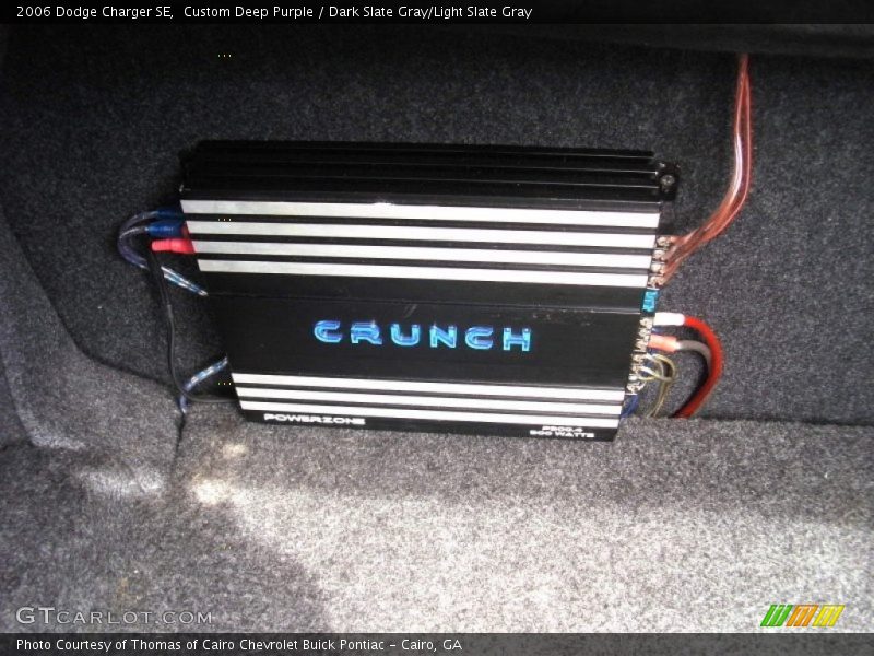 Custom Deep Purple / Dark Slate Gray/Light Slate Gray 2006 Dodge Charger SE
