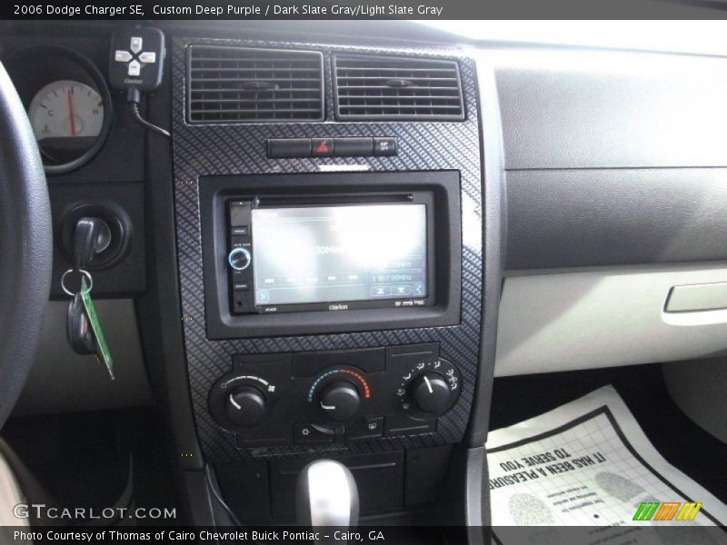 Custom Deep Purple / Dark Slate Gray/Light Slate Gray 2006 Dodge Charger SE