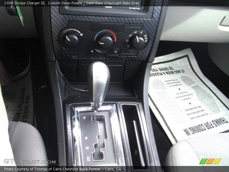 Custom Deep Purple / Dark Slate Gray/Light Slate Gray 2006 Dodge Charger SE