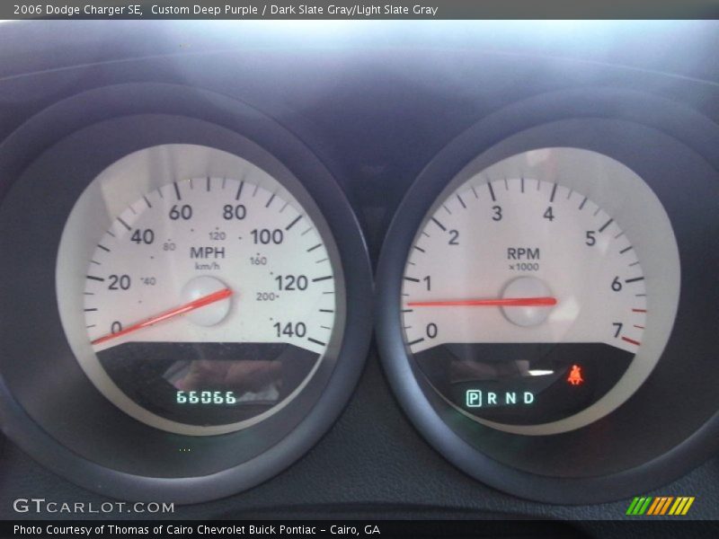 Custom Deep Purple / Dark Slate Gray/Light Slate Gray 2006 Dodge Charger SE