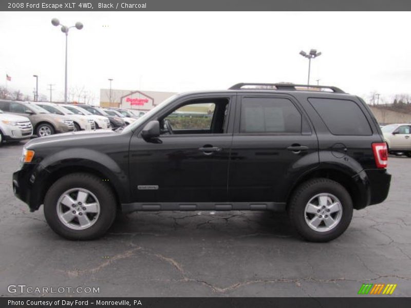 Black / Charcoal 2008 Ford Escape XLT 4WD