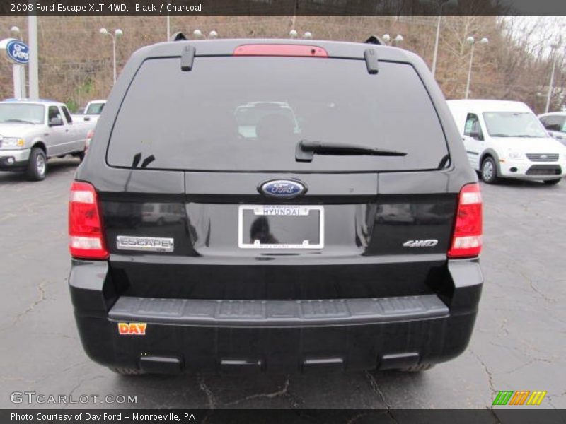 Black / Charcoal 2008 Ford Escape XLT 4WD