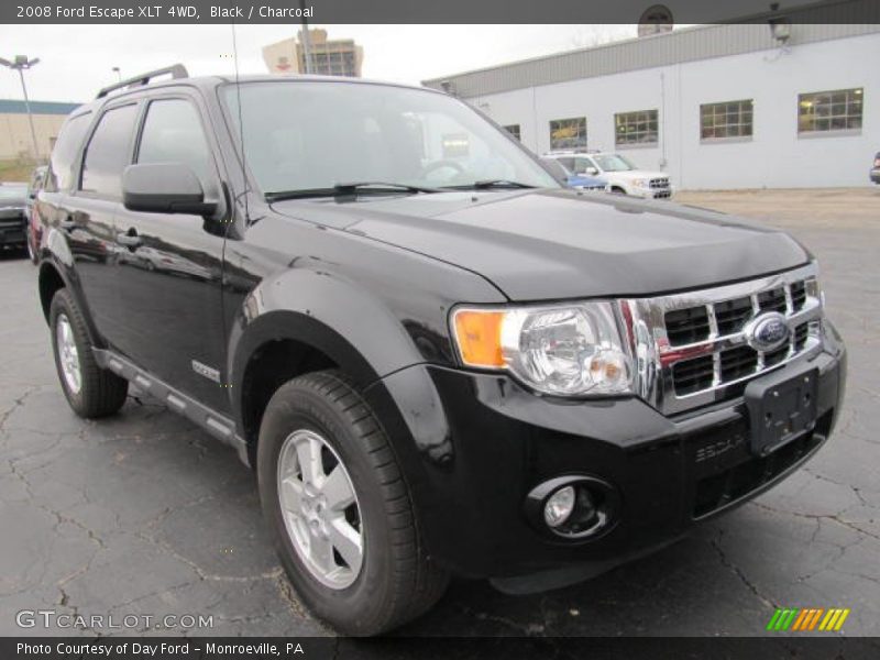 Black / Charcoal 2008 Ford Escape XLT 4WD