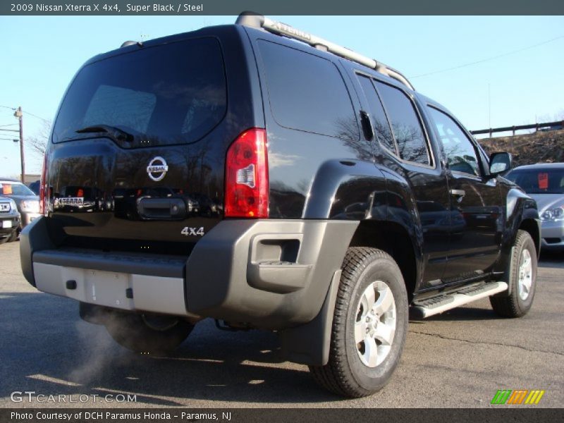 Super Black / Steel 2009 Nissan Xterra X 4x4