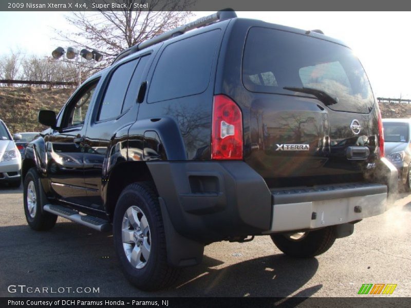 Super Black / Steel 2009 Nissan Xterra X 4x4