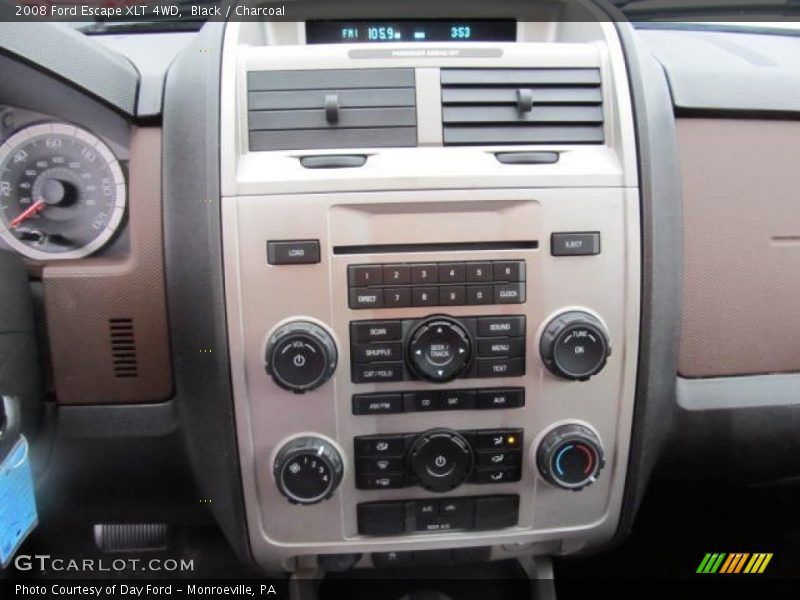 Black / Charcoal 2008 Ford Escape XLT 4WD