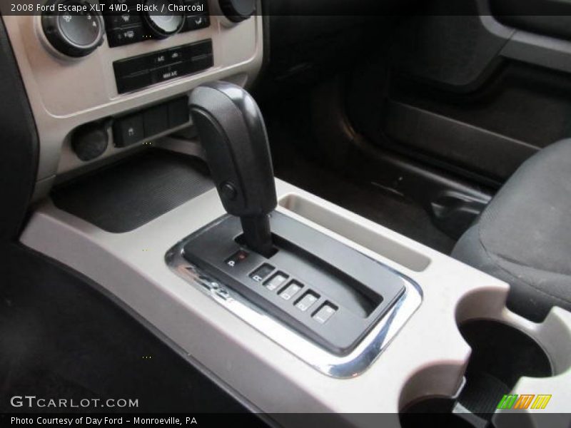 Black / Charcoal 2008 Ford Escape XLT 4WD
