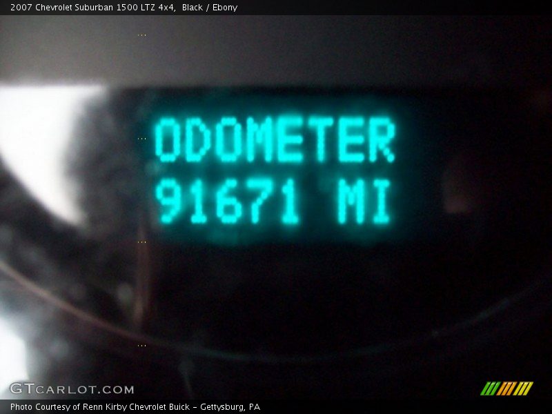 Black / Ebony 2007 Chevrolet Suburban 1500 LTZ 4x4