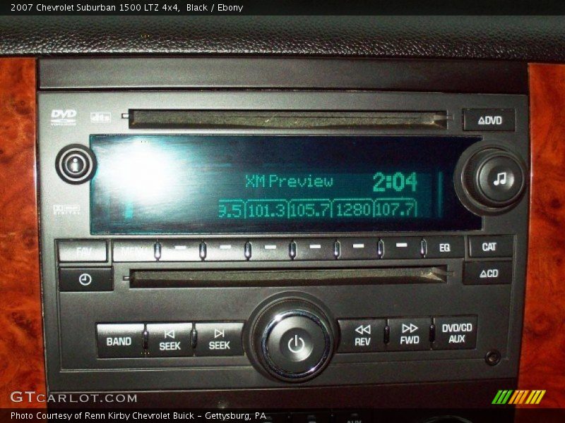 Black / Ebony 2007 Chevrolet Suburban 1500 LTZ 4x4