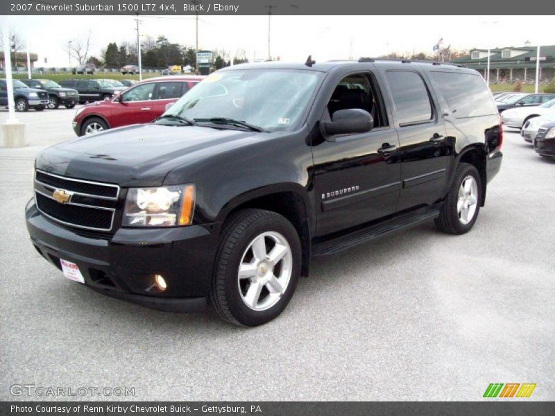 Black / Ebony 2007 Chevrolet Suburban 1500 LTZ 4x4