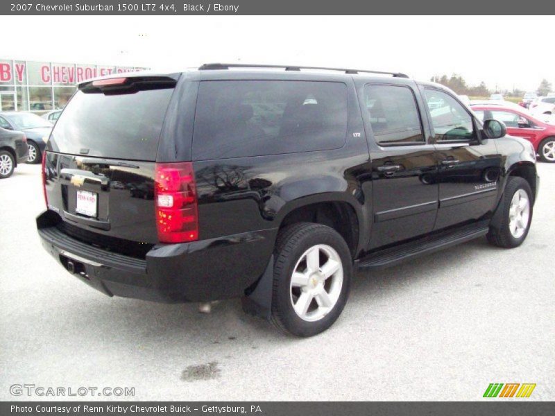 Black / Ebony 2007 Chevrolet Suburban 1500 LTZ 4x4