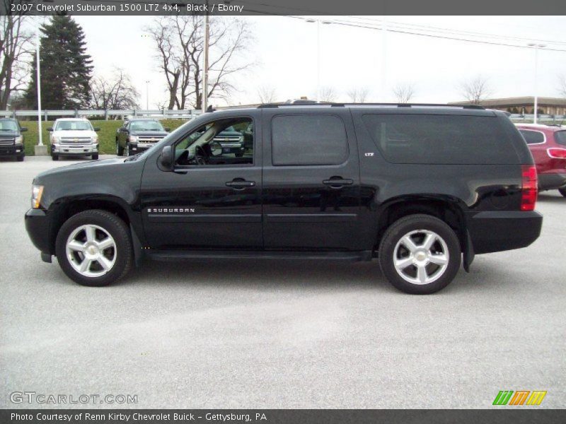 Black / Ebony 2007 Chevrolet Suburban 1500 LTZ 4x4