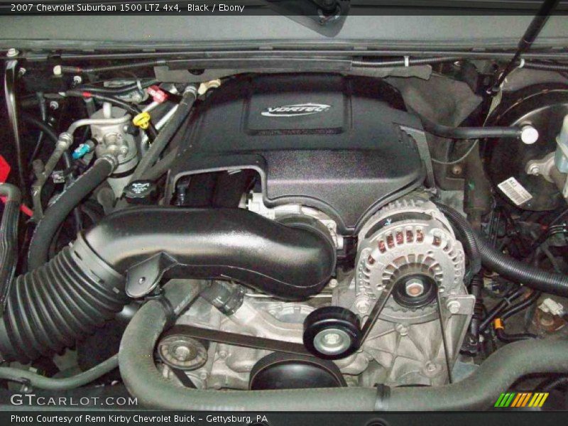 Black / Ebony 2007 Chevrolet Suburban 1500 LTZ 4x4