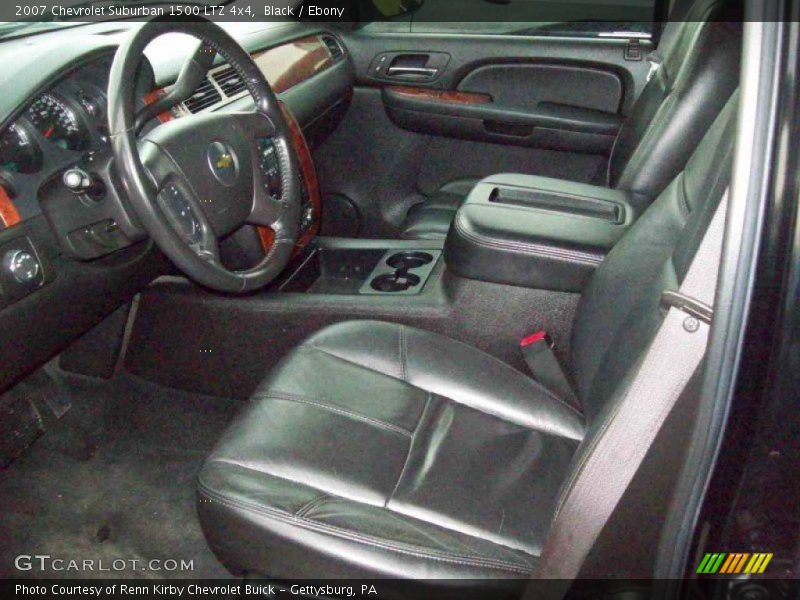 Black / Ebony 2007 Chevrolet Suburban 1500 LTZ 4x4