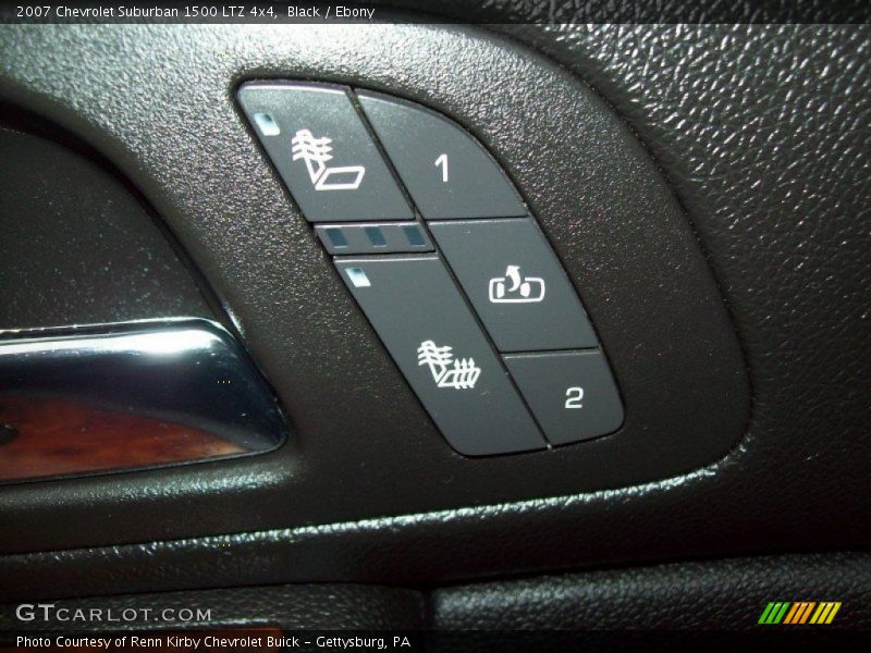 Black / Ebony 2007 Chevrolet Suburban 1500 LTZ 4x4