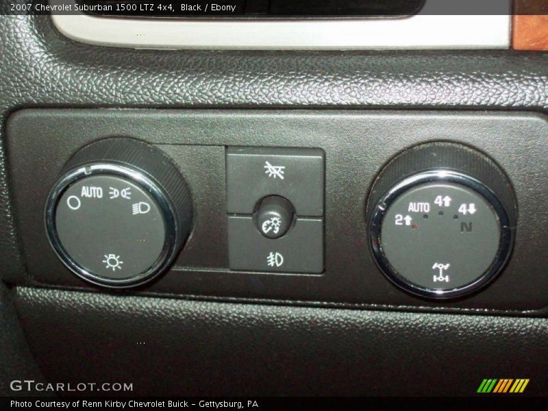 Black / Ebony 2007 Chevrolet Suburban 1500 LTZ 4x4