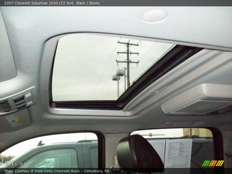 Black / Ebony 2007 Chevrolet Suburban 1500 LTZ 4x4