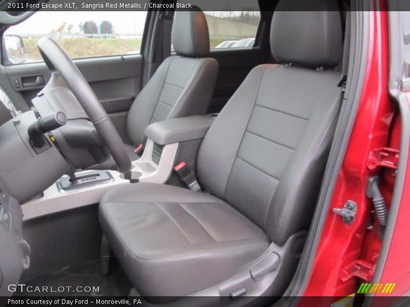  2011 Escape XLT Charcoal Black Interior