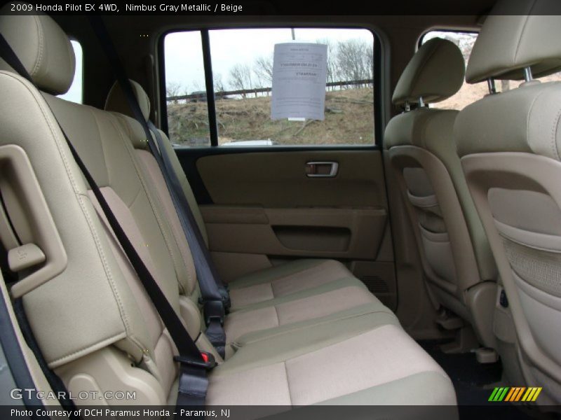 Nimbus Gray Metallic / Beige 2009 Honda Pilot EX 4WD