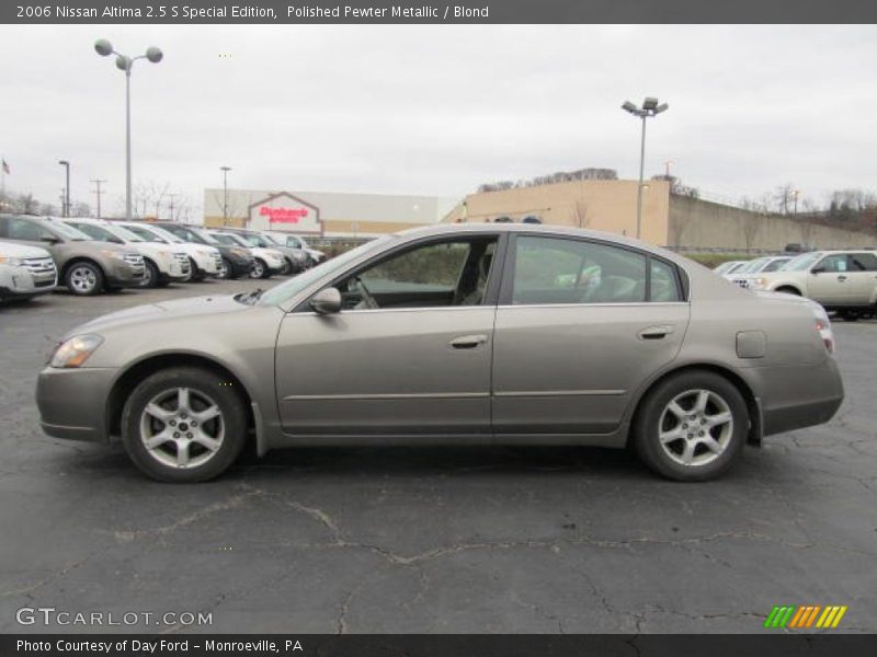 Polished Pewter Metallic / Blond 2006 Nissan Altima 2.5 S Special Edition