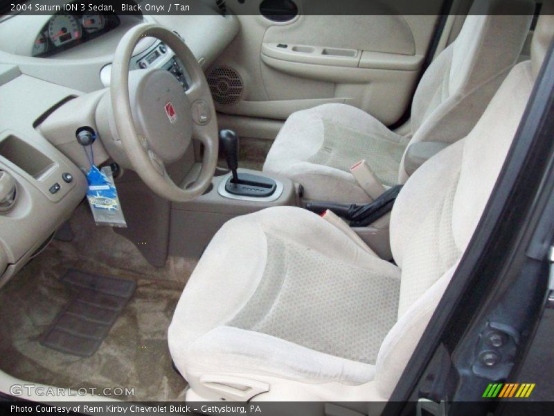  2004 ION 3 Sedan Tan Interior