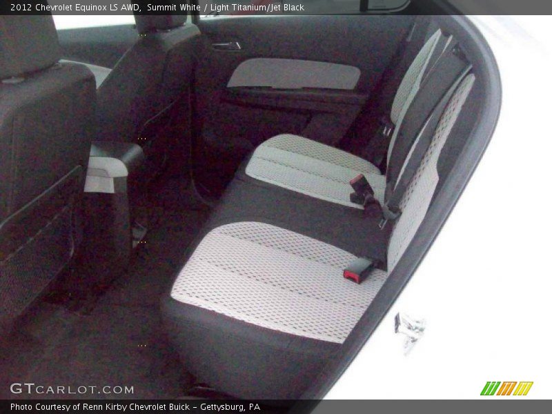 Summit White / Light Titanium/Jet Black 2012 Chevrolet Equinox LS AWD