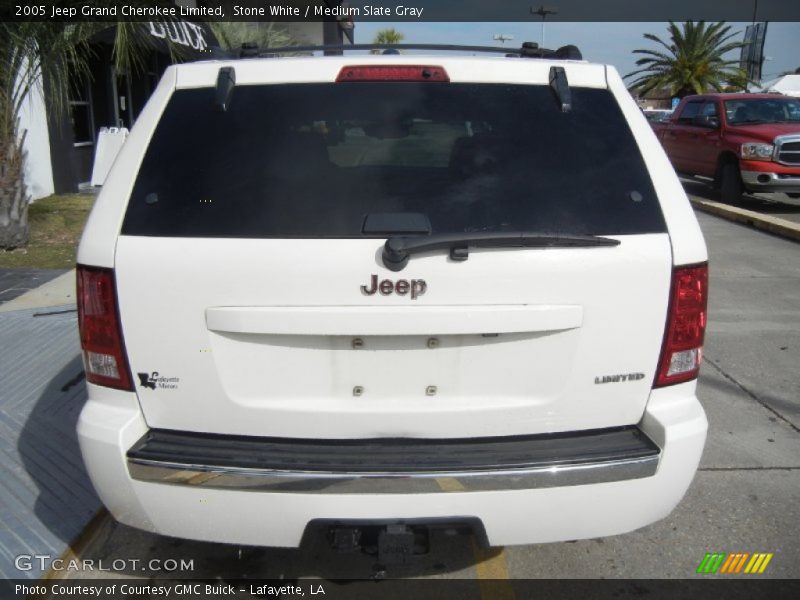 Stone White / Medium Slate Gray 2005 Jeep Grand Cherokee Limited